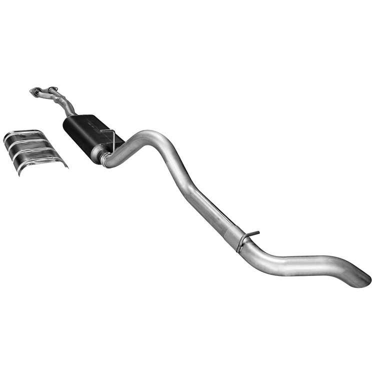 17287 American Thunder Cat-Back Exhaust System 1996-1999 GM Silverado/Sierra 5.7L (Ext Cab)