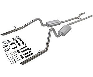 American Thunder Header-Back Exhaust System 1964-66 Ford Mustang V8