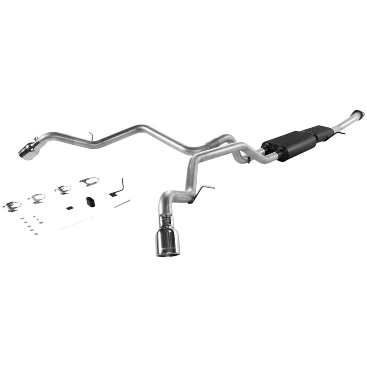 17342 American Thunder Cat-Back Exhaust System 2001-2006 GM Suburban/Yukon XL 5.3L