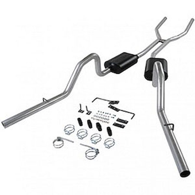 American Thunder Header-Back Exhaust System 1971-72 Mopar B-Body V8