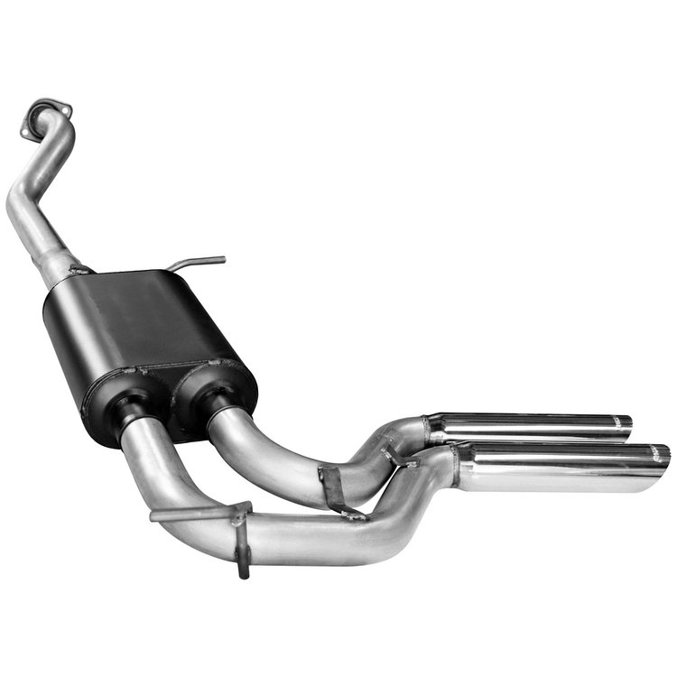 17395 American Thunder Cat-Back Exhaust System 1999-2006 GM Silverado/Sierra 4.8L/5.3L (Ext Cab)