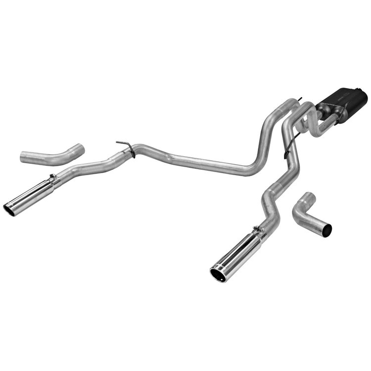 17397 American Thunder Cat-Back Exhaust System 2004-2005 Dodge Ram 1500 5.7L Hemi