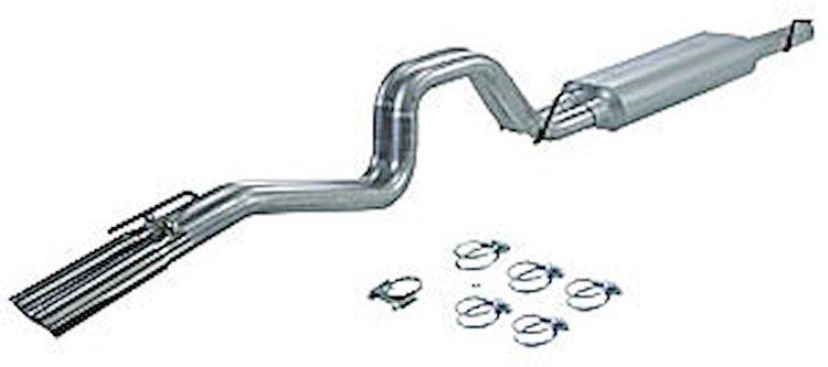 17400 American Thunder Cat-Back Exhaust System 2004-07 Dodge Durango 4.7/5.7L V8