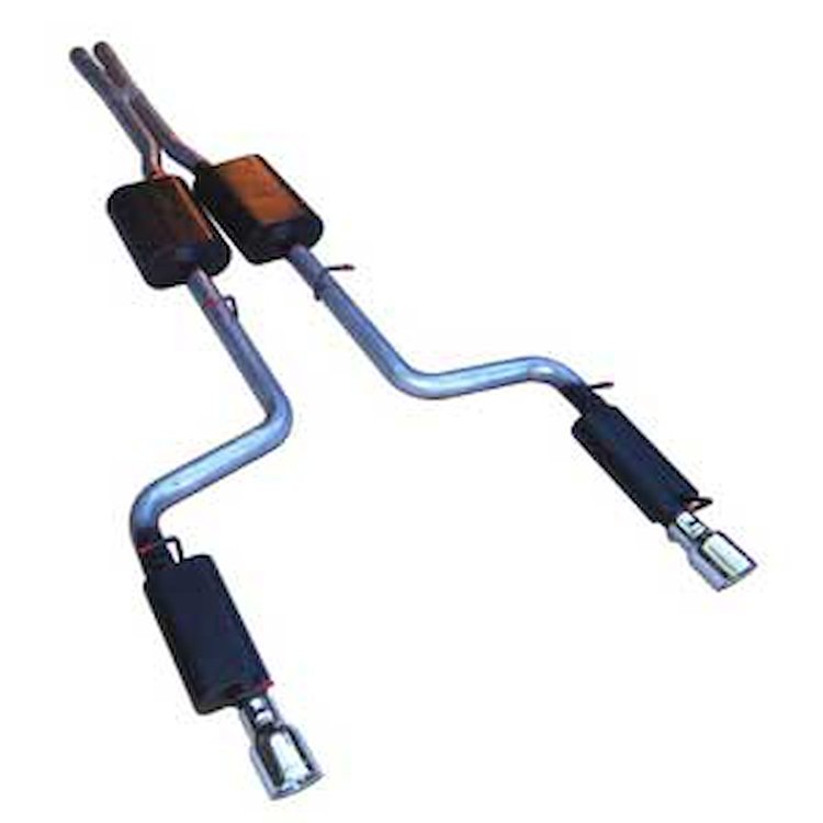 Force II Exhaust System 2005-07 Magnum & Charger RT and 300C 5.7L Hemi