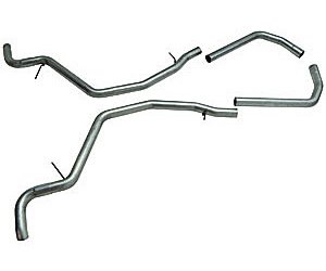 Header-Back Exhaust Pipe Kit 1959-64 Chevy Impala V8