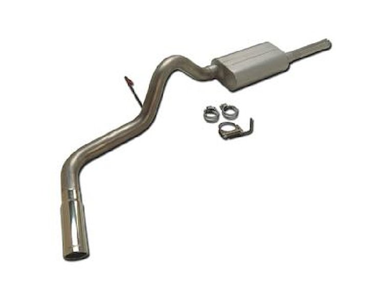 Force II Tuned Cat-Back Exhaust System 2005-08 Dakota 3.7/4.7L