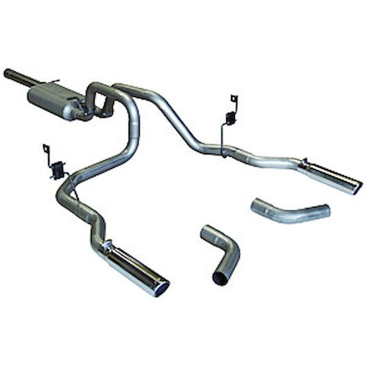 17440 American Thunder Tuned Cat-Back Exhaust System 2007-08 C/K 1500 4.8L/5.3L