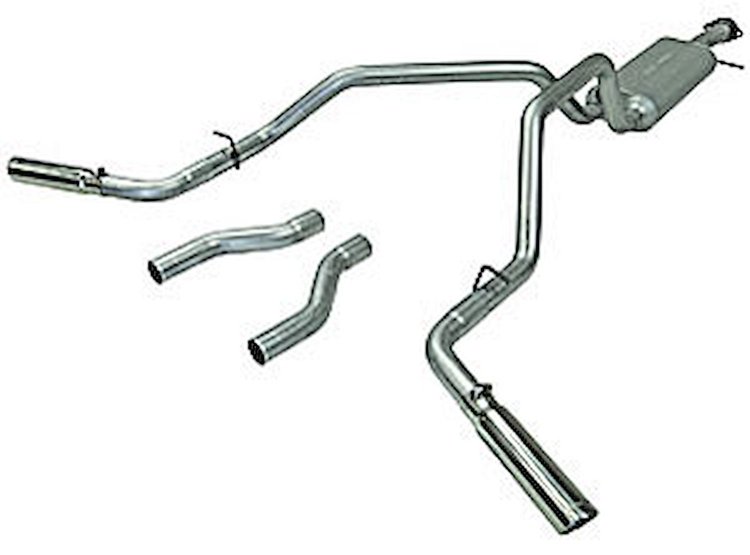 17466 American Thunder Cat-Back Exhaust System 1996-99 GM Silverado/Sierra 4.3L/5.0L (Std Cab)
