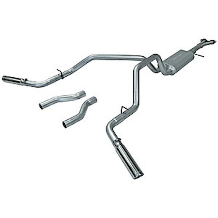 17469 American Thunder Cat-Back Exhaust System 1996-99 1/2-Ton, 5.7L