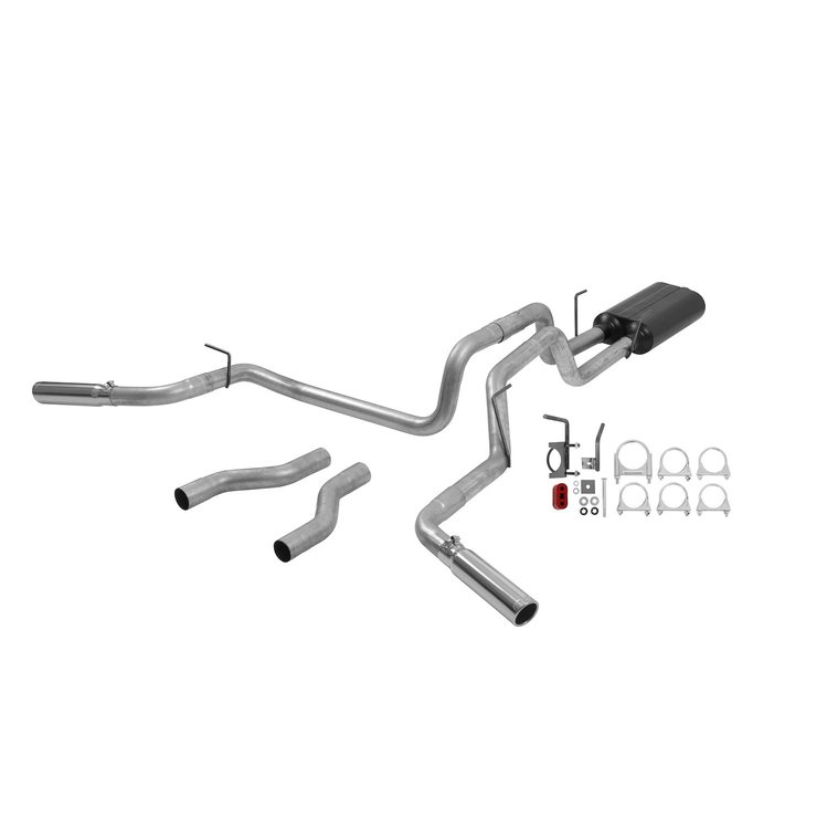 17476 American Thunder Cat-Back Exhaust System 2002-2005 Dodge Ram 1500 4.7L/5.9L