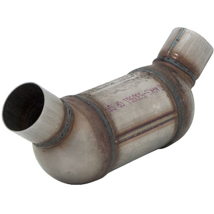 California Pre-OBDII Universal Catalytic Inlet: 2.25" Angle
