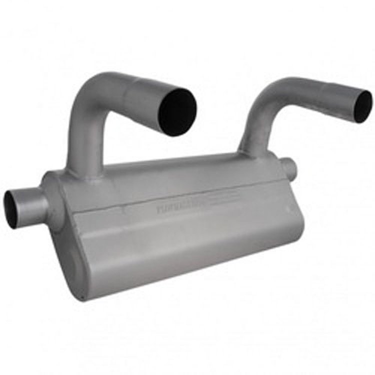 80 Series Cross-Flow Muffler 2.5 in. Dual Inlet/Outlet