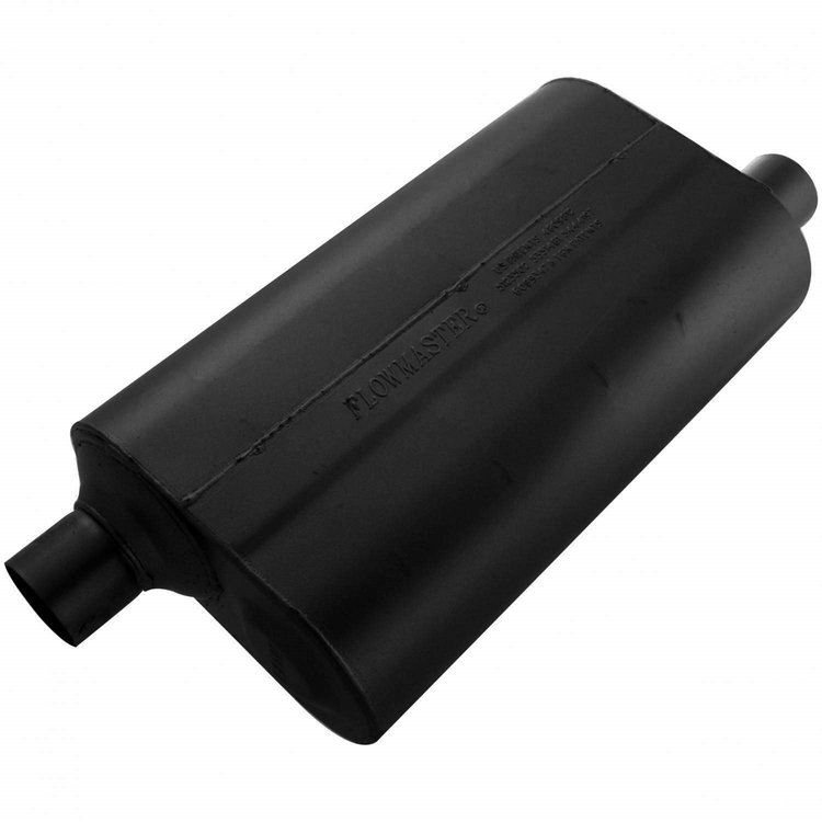 Super 50 Delta Flow Muffler Offset In/Offset Out: 2.25"