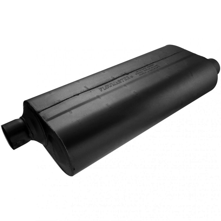 70 Series Big Block II Muffler Offset In/Offset Out: 2.5"