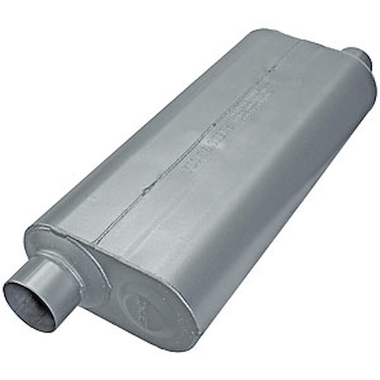 70 Series Big Block II Muffler Offset In/Offset Out: 3"