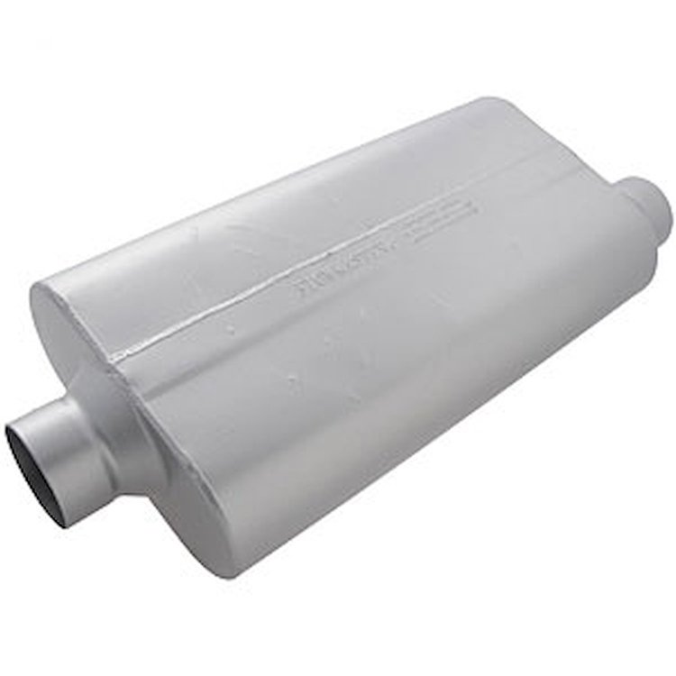 50 Series Big Block Muffler Offset In/Center Out 3.5"