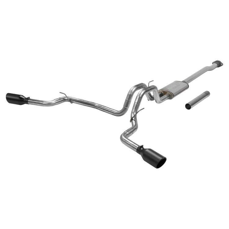 FlowFX Cat-Back Exhaust System 2015-2019 Ford F-150 2.7L, 3.5L EcoBoost, 3.5L TiVCT, 5.0L (Except Standard Cab/Short Bed)