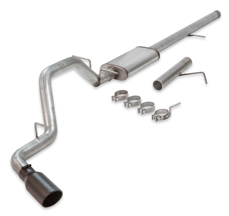 FlowFX Cat-Back Exhaust System 2009-2013 GM Silverado/Sierra 1500 4.8L, 5.3L V8 2WD/4WD - 143.500 & 157.500 in. Wheelbases