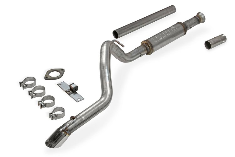 FlowFX Cat-Back Exhaust System 1986-2001 Jeep Cherokee XJ 2.5L 4.0L - Single Out Rear Exit