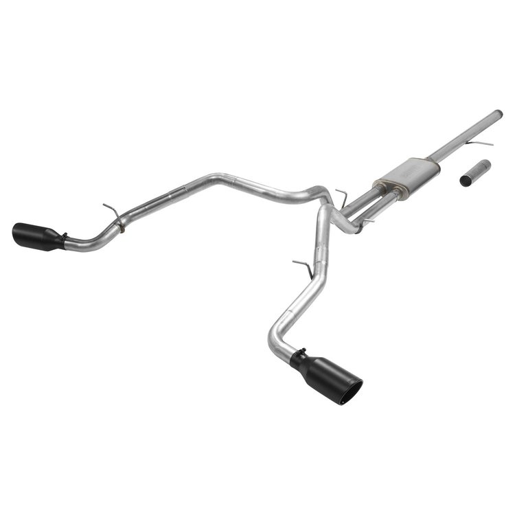 FlowFX Cat-Back Exhaust System 2019 Chevrolet Silverado 1500 and GMC Sierra 1500 Crew/Double Cab 5.3L V8 (Gas)