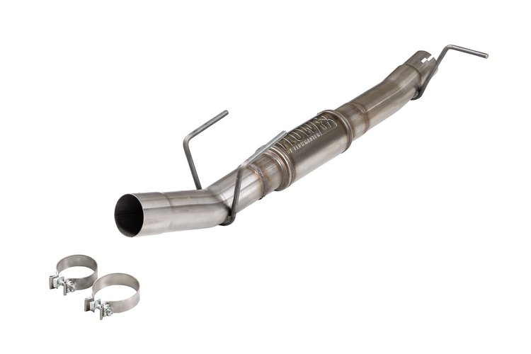718102 FlowFX Direct Fit Muffler Exhaust System Fits Select Ford F-250, F-350 6.2L, 6.8L, 7.3L Gas Engines