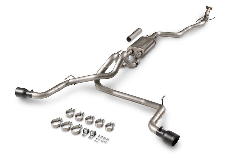 718174 FlowFX Cat-Back Exhaust System Fits Select Toyota Tacoma 2.4-Liter, 2WD/4WD, All Wheelbases
