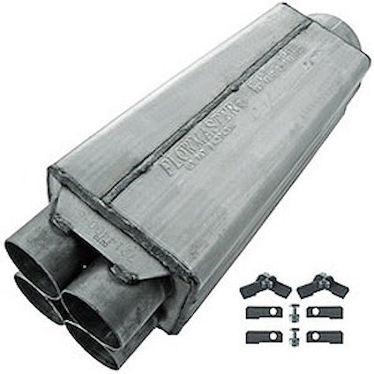 Scavenger Race Muffler Quad Primary: 2.25"