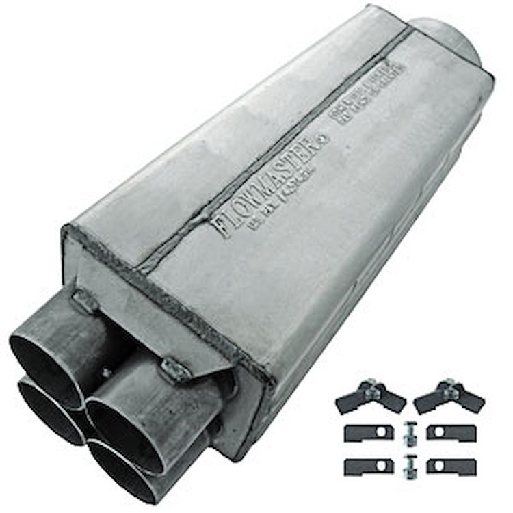 Scavenger Race Muffler Quad Primary: 2.125"
