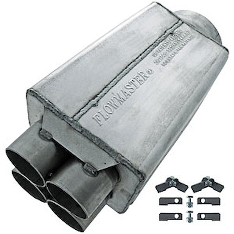 Scavenger Race Muffler Quad Primary: 2.375"