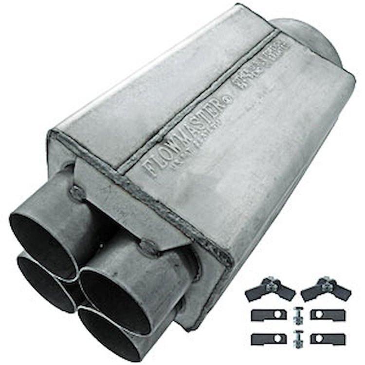 Scavenger Race Muffler Quad Primary: 2.625"