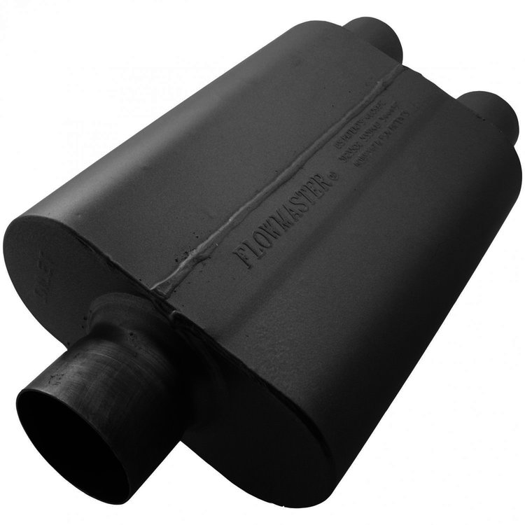 40 Series Original Muffler Center In 3"/Dual Out 2.5"