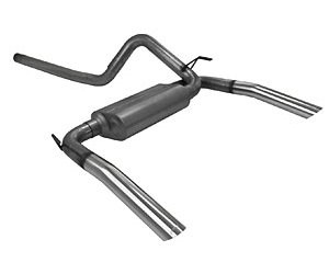 American Thunder Cat-Back Exhaust System 1998-2002 GM Camaro/Firebird 5.0L/5.7L V8