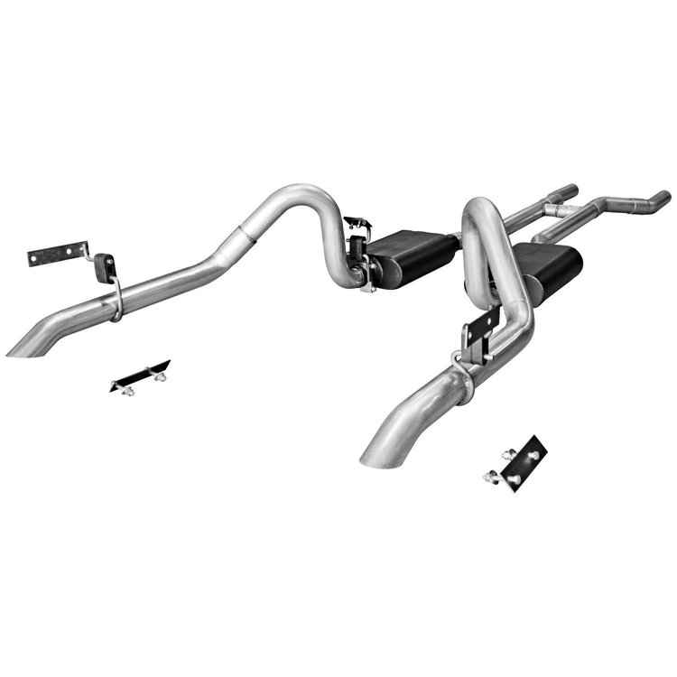 American Thunder Header-Back Exhaust System 1967-1970 Ford Mustang V8