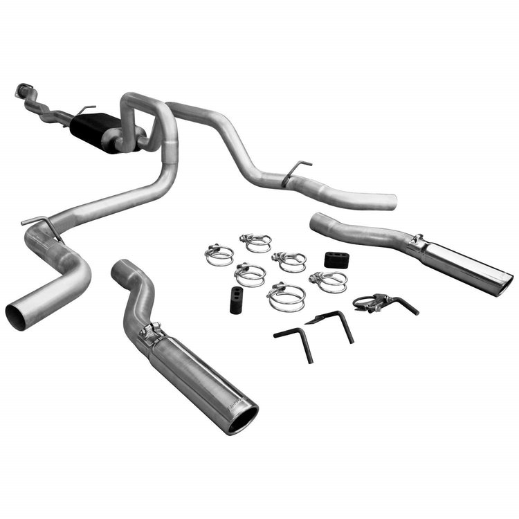 817436 American Thunder Cat-Back Exhaust System 2004-2006 Chevy/GMC 1/2-Ton 4.8/5.3L