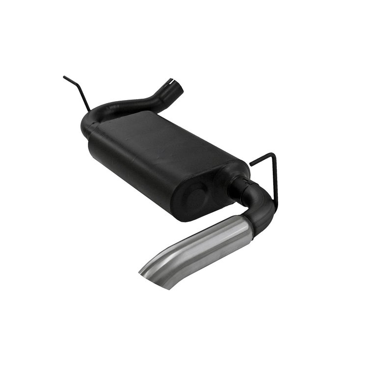 Force II Axle-Back Exhaust System 2007-2011 Jeep Wrangler JK 3.8L