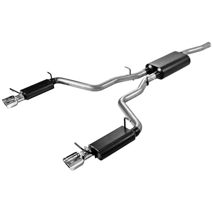 Force II Cat-Back Exhaust System 2006-2010 Dodge Charger 2.7L/3.5L V6