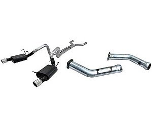 2011-12 Mustang GT Cat Delete Kit Kit Includes: Flowmaster Stainless Steel Exhaust System