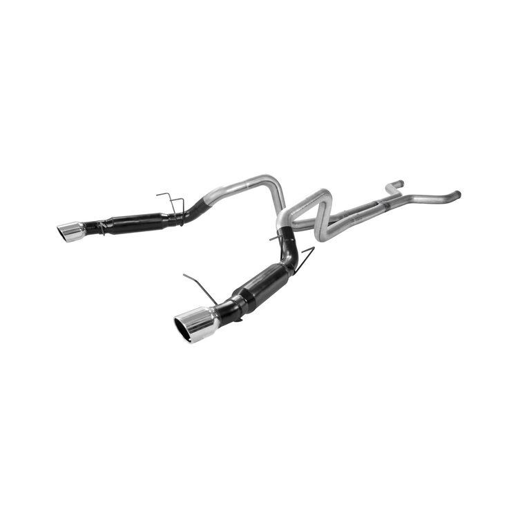 Outlaw Series Cat-Back Exhaust System 2011-2012 Ford Mustang GT/Shelby GT500 5.4L