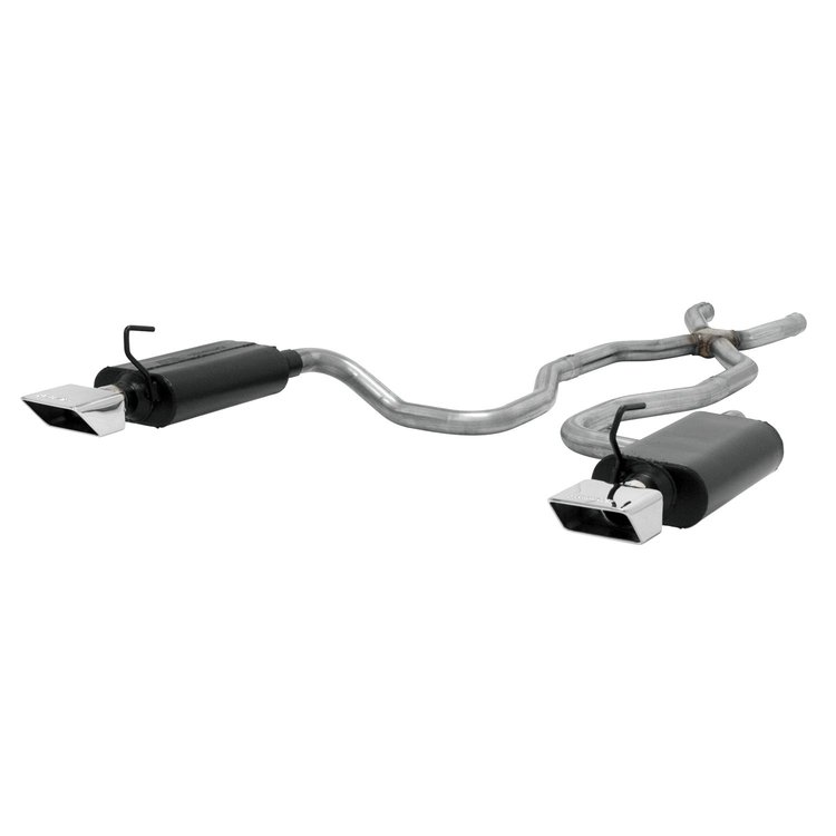 Force II Crossmember-Back Exhaust System 1970-1973 Corvette 350 5.7L V8