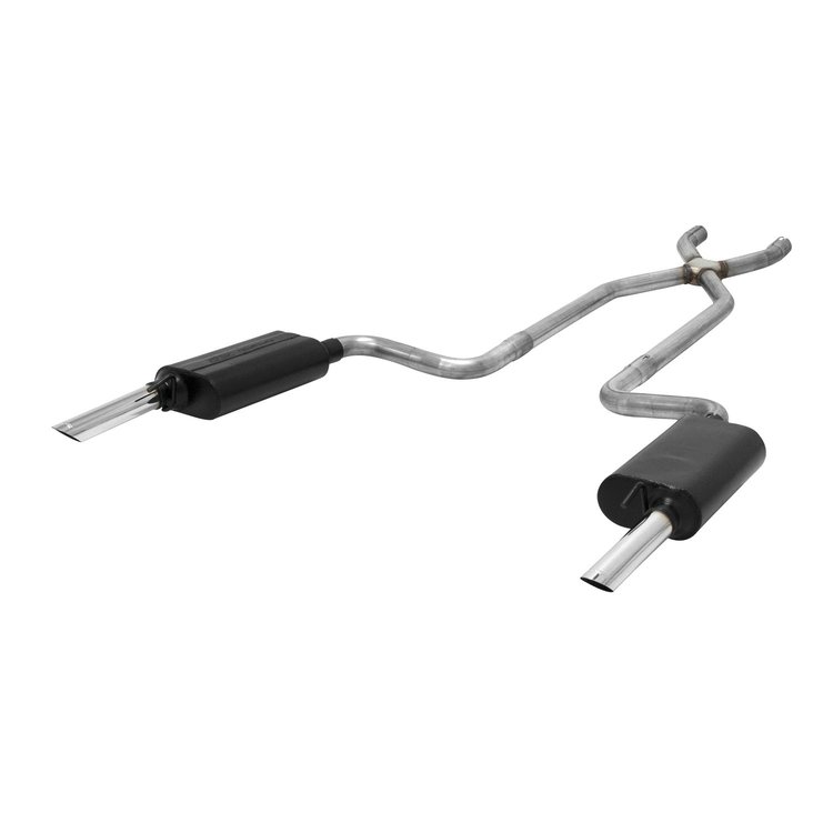 Force II Crossmember-Back Exhaust System 1963-1967 Corvette 327 V8