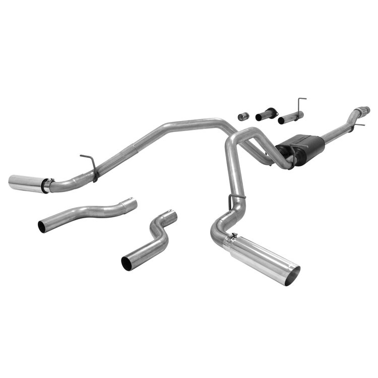 817680 American Thunder Cat-Back Exhaust System 2009-2013 GM Silverado/Sierra 1500 5.3L Flex Fuel V8