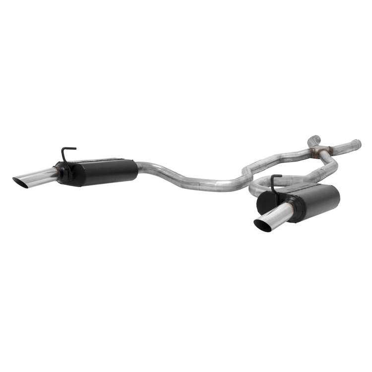Force II Crossmember-Back Exhaust System 1968-1969 Corvette 427 V8