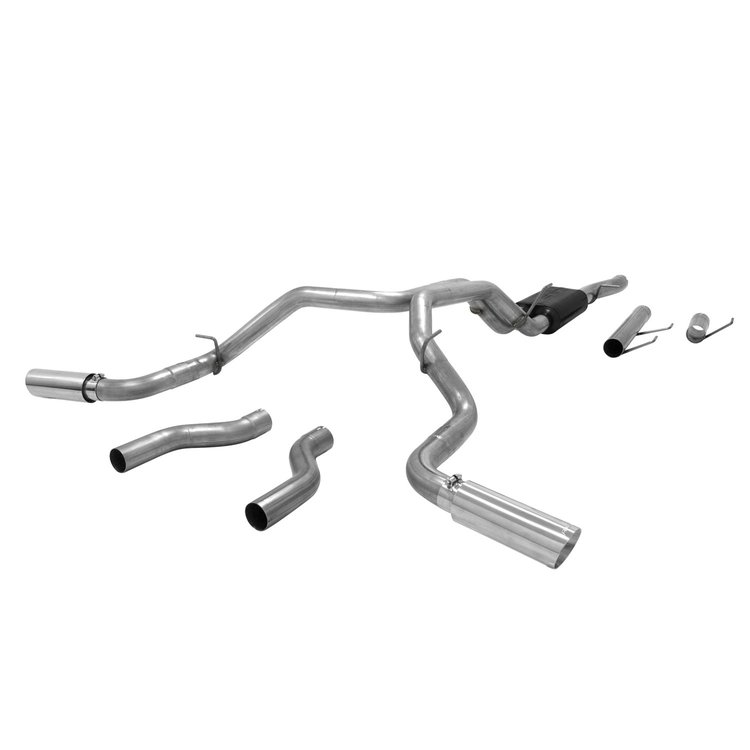 817709 American Thunder Cat-Back Exhaust System 2014-2022 Dodge Ram 2500 6.4L Hemi