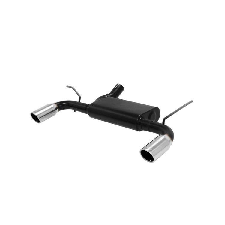 Force II Axle-Back Exhaust System 2012-2018 Jeep Wrangler 3.6L V6