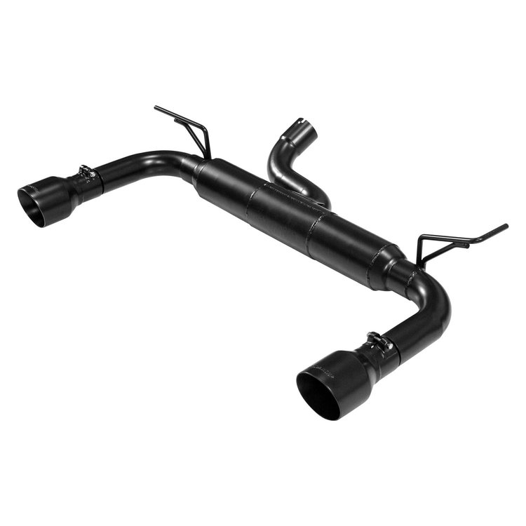 Outlaw Series Axle-Back Exhaust System 2012-2018 Jeep Wrangler 2/4-Door 3.6L
