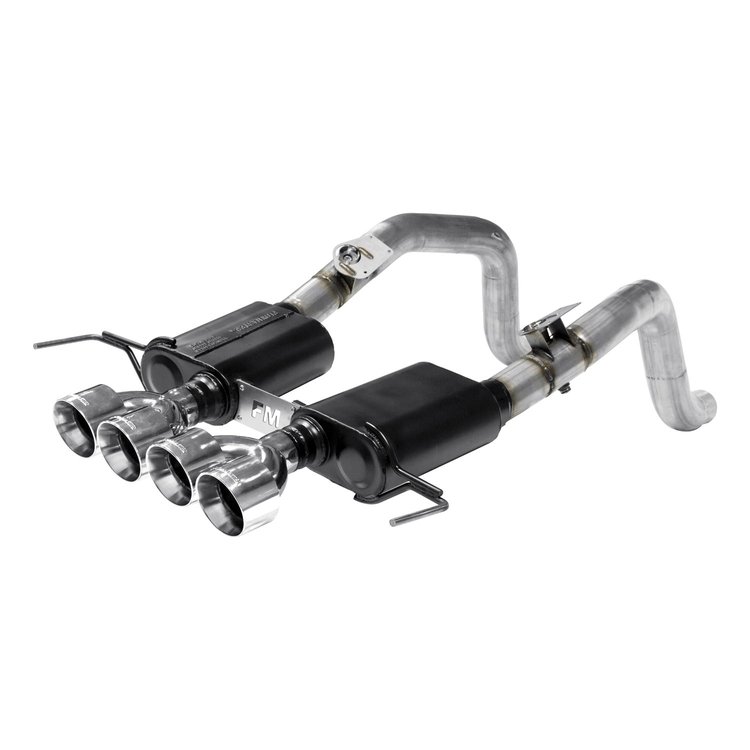 Outlaw Series Axle-Back Exhaust System 2014-2018 Chevy Corvette Stingray 6.2L V8