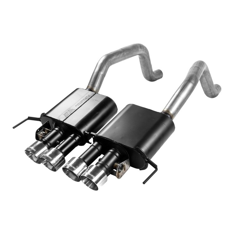 Outlaw Series Axle-Back Exhaust System 2014-2018 Chevy Corvette Z06 6.2L V8