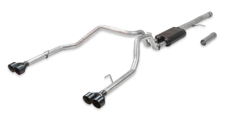 817891 American Thunder Cat-Back Exhaust System 2019 GM Silverado/Sierra 1500 6.2L (Crew/Double Cab)