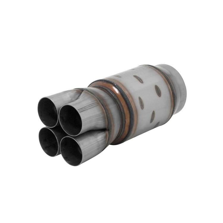Scavenger Series Outlaw II Race Muffler Inlet: 2-1/2"