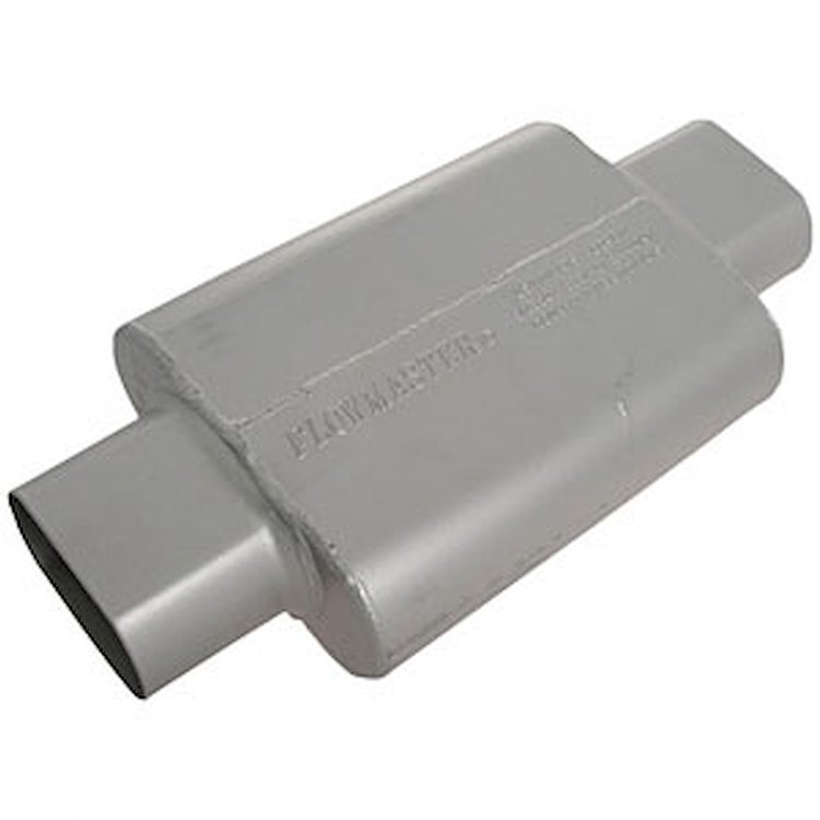 40 Series Delta Force Race Muffler Center In/Center Out: 3.5"